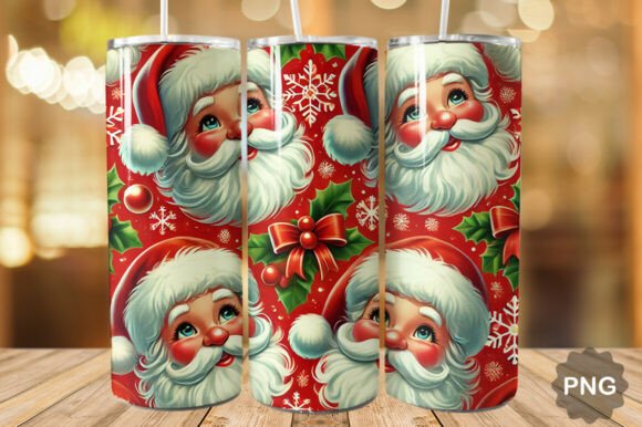 Christmas Red Vintage Santa Tumbler Wrap: A Designer's Guide