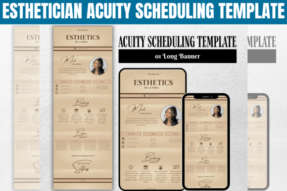 Elevate Your Brand with a Luxury Esthetician Acuity Scheduling Template