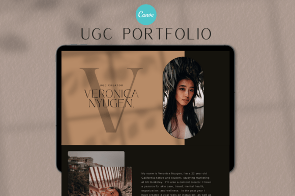 Launch Your UGC Career with This Editable Canva Portfolio