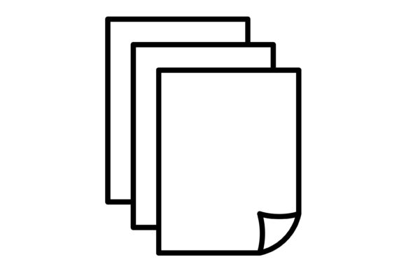 Paper Outline Icon: Your New Go-To for Clean, Modern Design