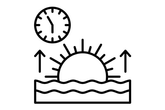 Sunrise Outline Icon: A Clean Visual Language for Modern Design