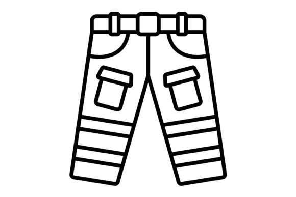 The Essential Firefighter Pants Outline Icon for Designers