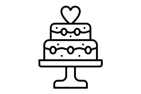 The Wedding Cake Outline Icon: A Designer's Secret Weapon